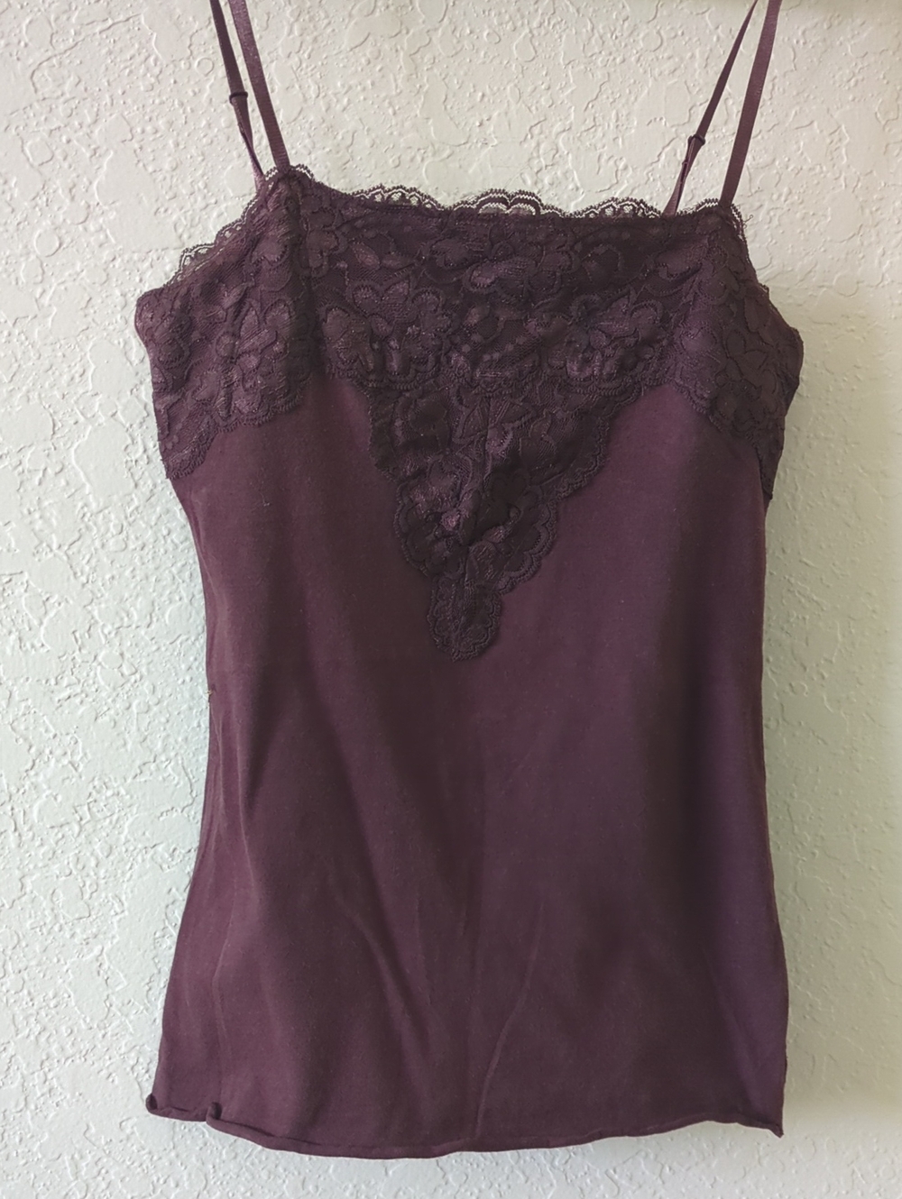 Lace Trim Spaghetti Strap Camisole